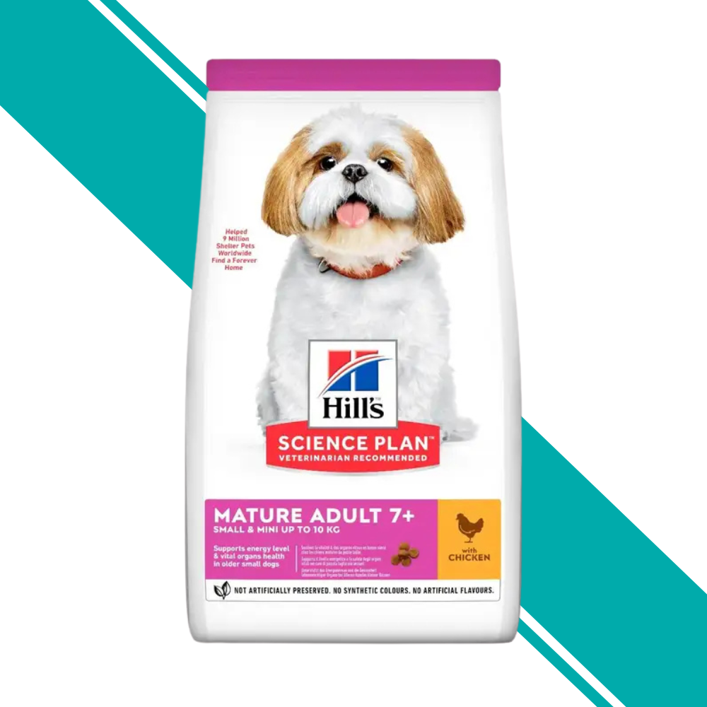 Hill's Science Plan Mature Adult 7+ Small/Mini Breed Dry Dog Food Chicken